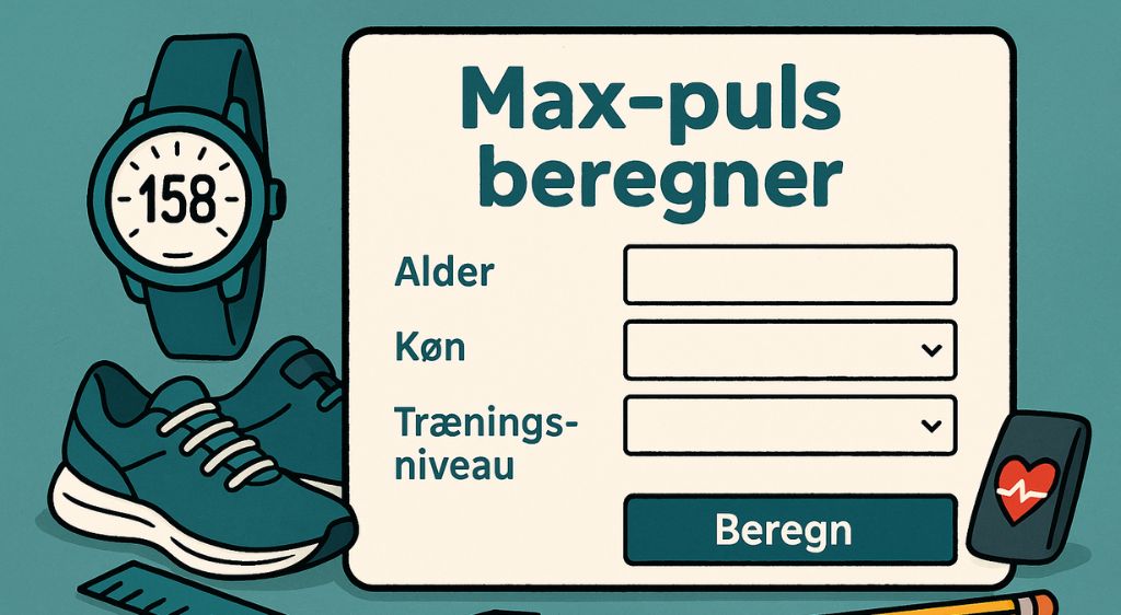 Max-puls beregner - Beregn din maksimale puls og dine pulszoner